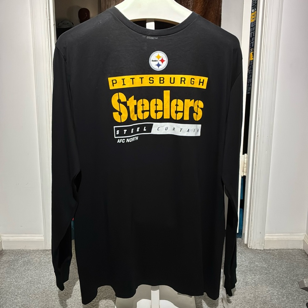 NFL Pittsburgh Steelers Black & Yellow Long Sleeve T-shirt